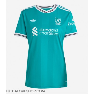Dres Liverpool Jeremie Frimpong #30 Tretina pre Ženy 2025-26 Krátky Rukáv Dres Liverpool Jeremie Frimpong #30 Tretina pre Ženy 2025-26 Krátky Rukáv